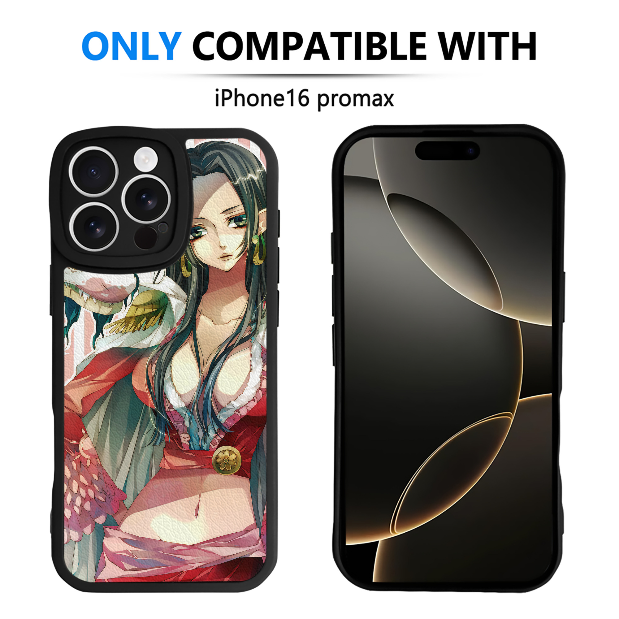 （画像用） ワンピース ONE PIECE 【iPhone 16シリーズ対応】シリコンスマホケース（レザー調） 材質：シリコン